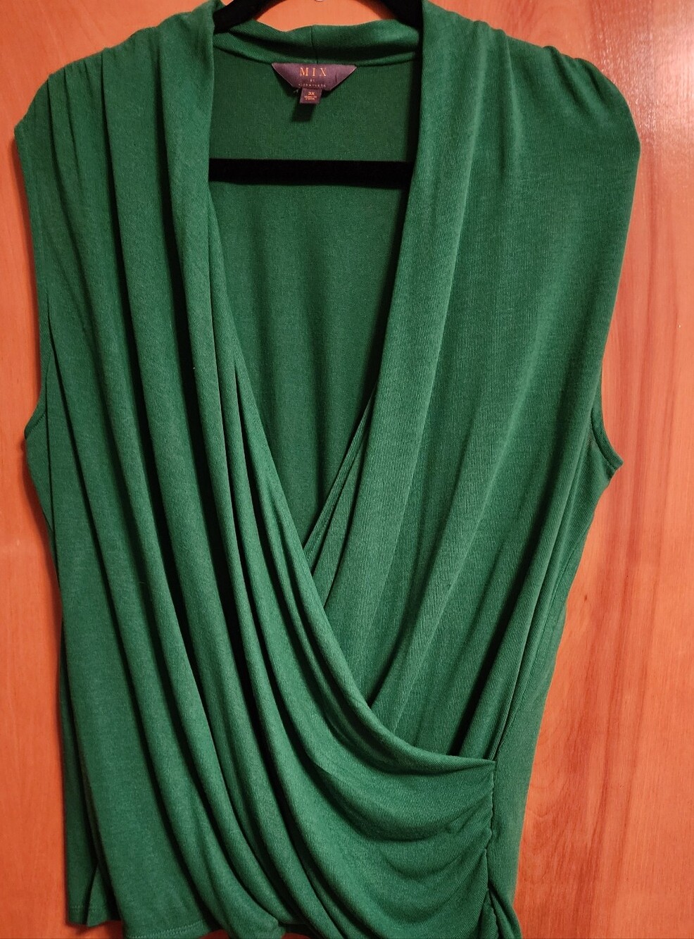 Plus Size Mix Sleeveless Top